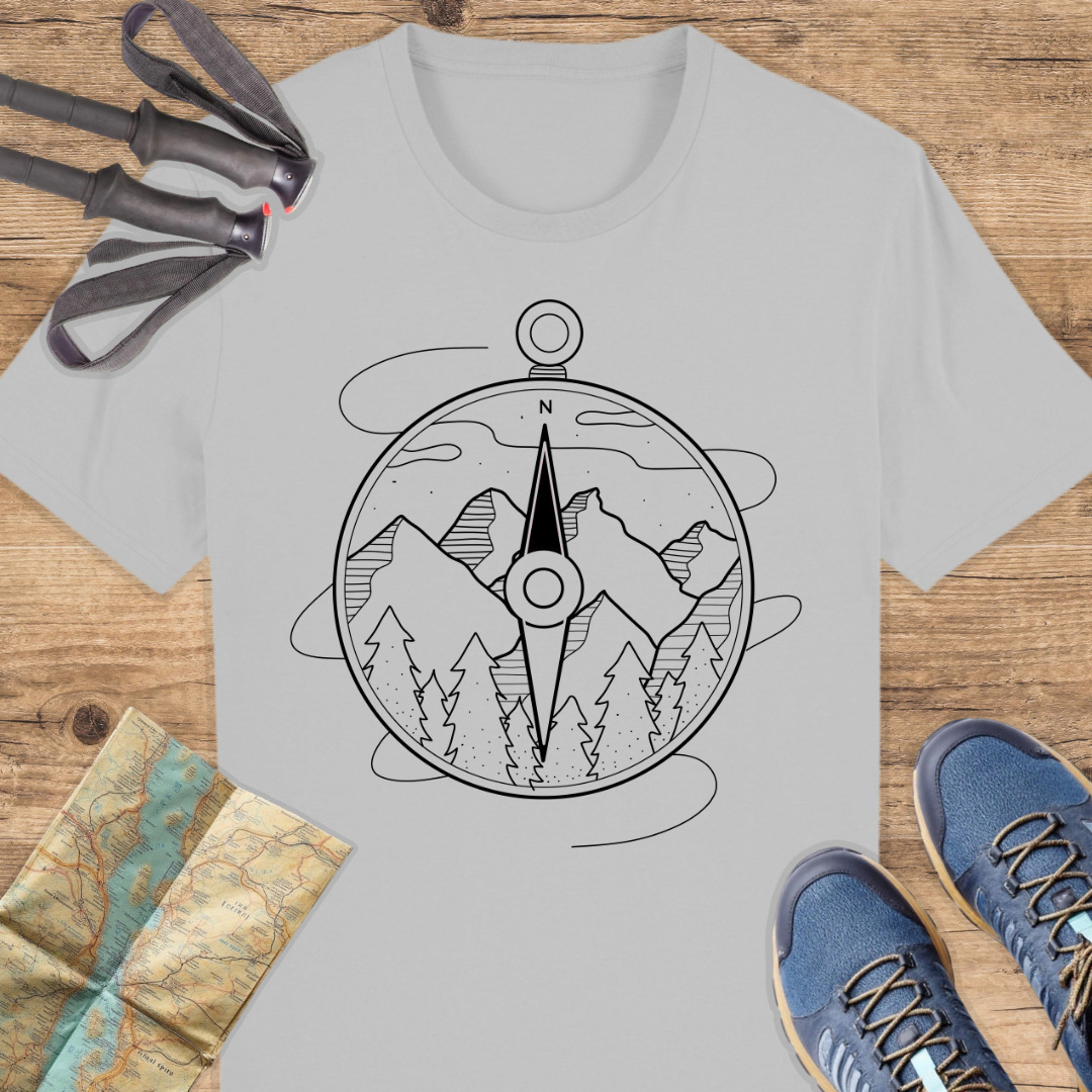 Unisex Bio T-Shirt Kompass