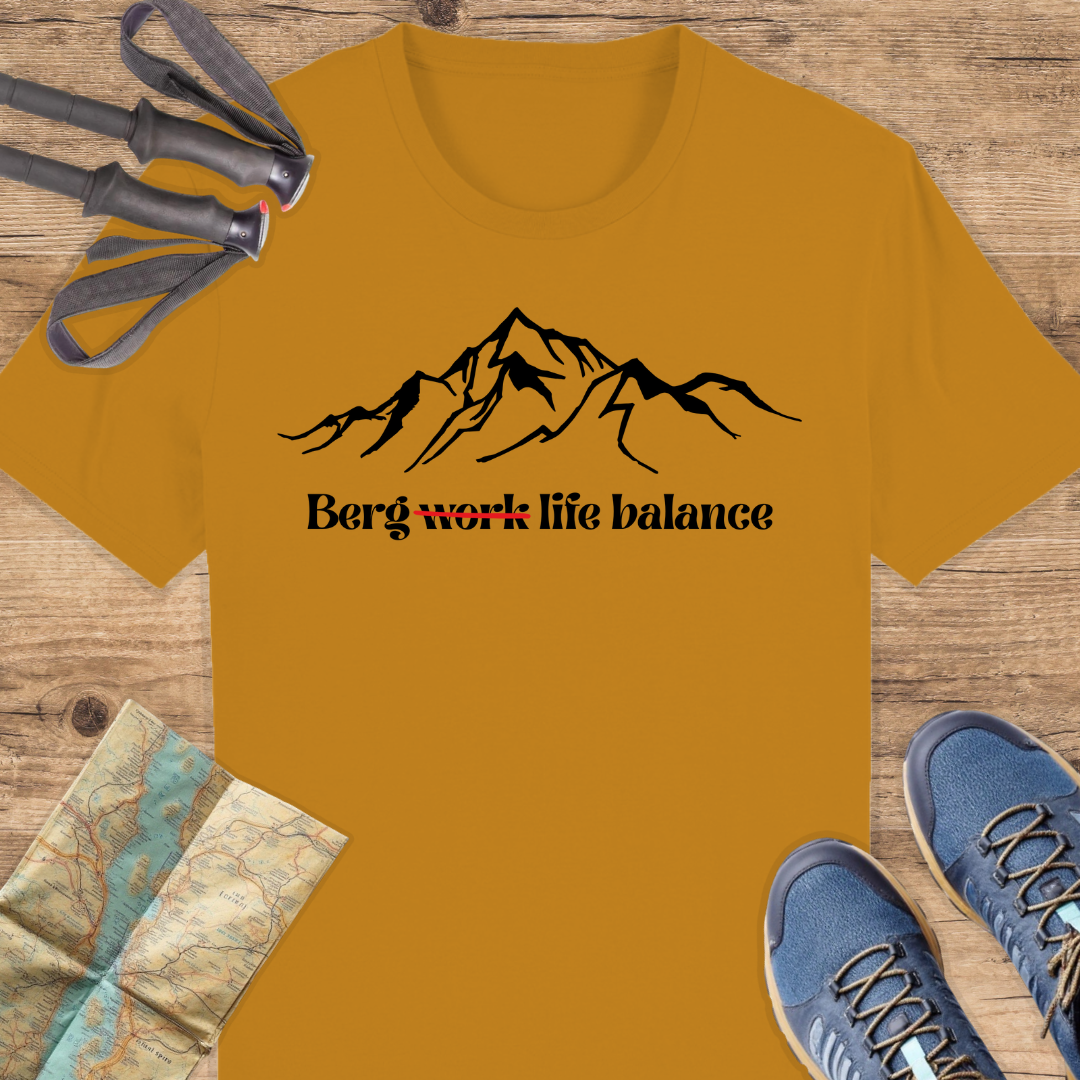 Unisex Bio T-Shirt Berg life balance