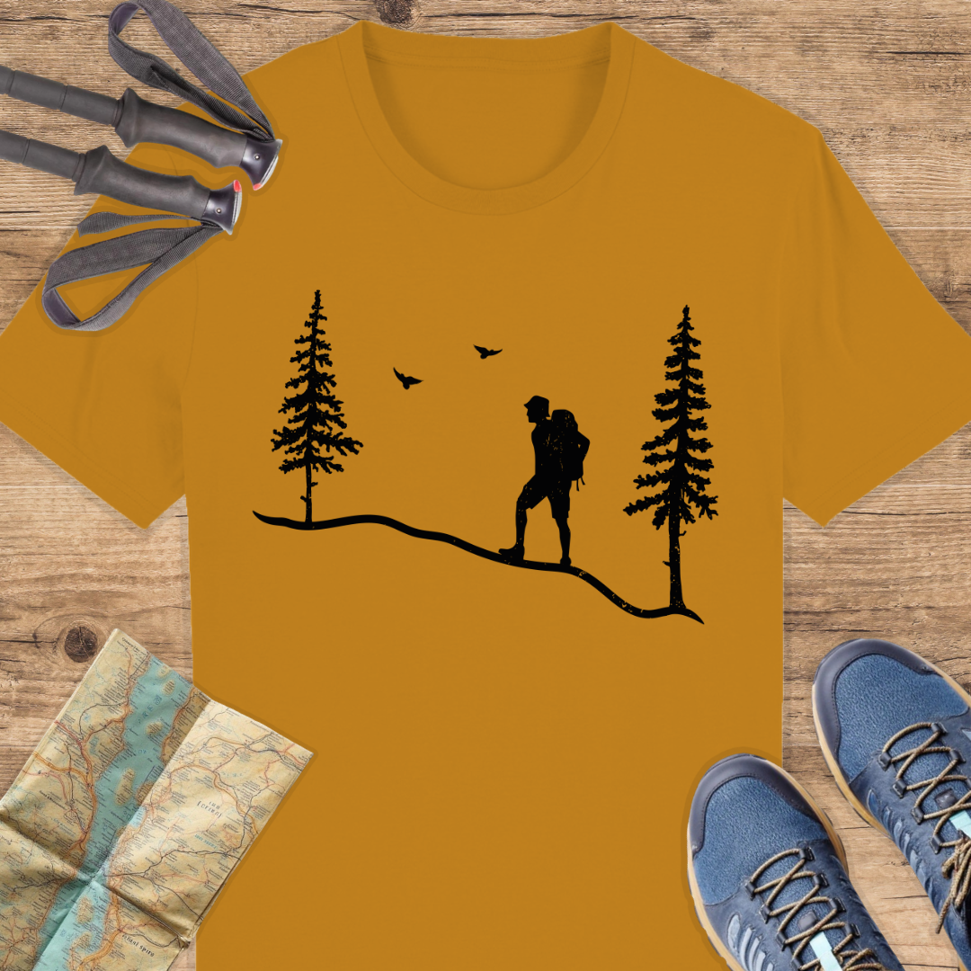 Unisex Bio T-Shirt Wandern