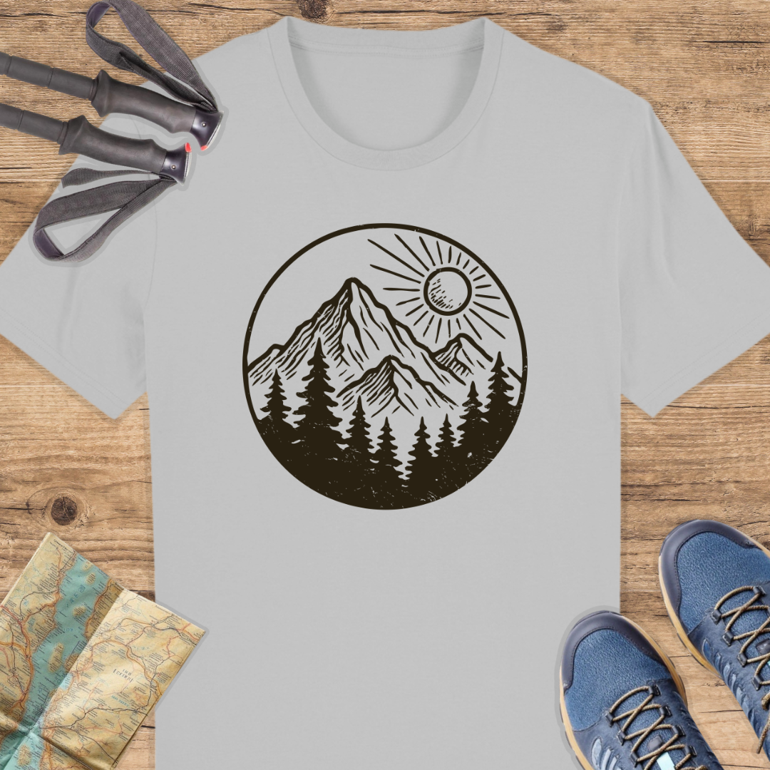 Unisex Bio T-Shirt Vintage Berge