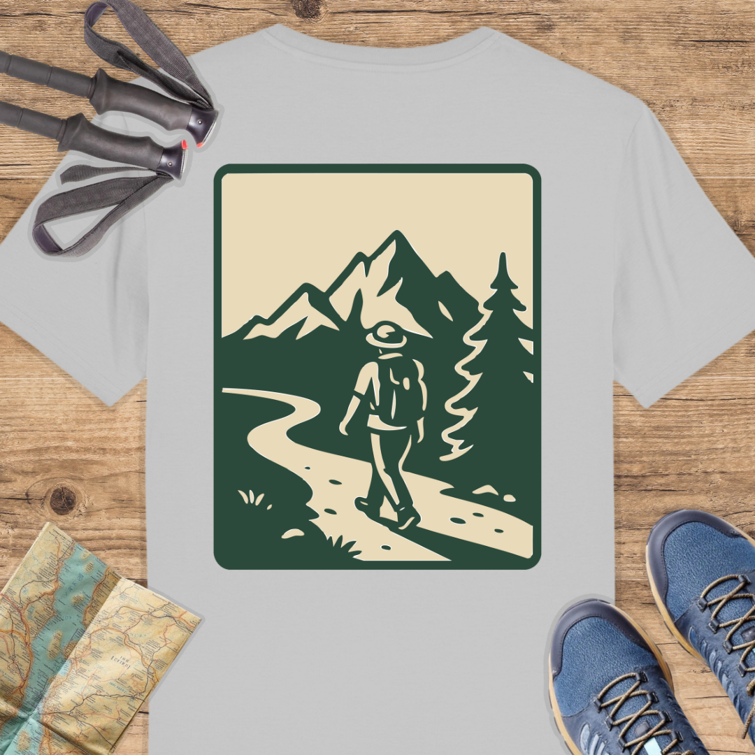 Unisex Bio T-Shirt Vintage Wanderer