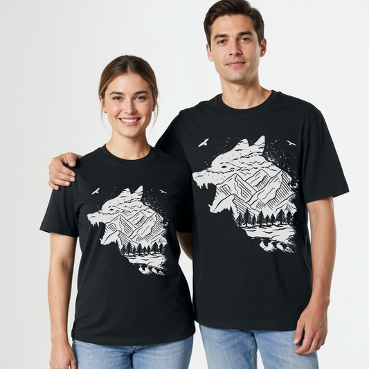 Unisex Bio T-Shirt Wolf