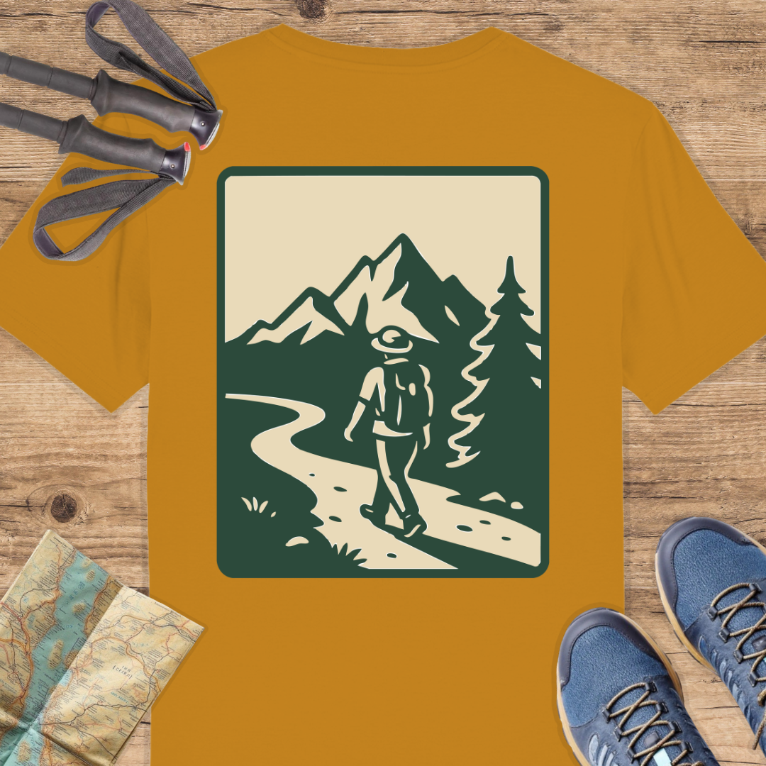 Unisex Bio T-Shirt Vintage Wanderer