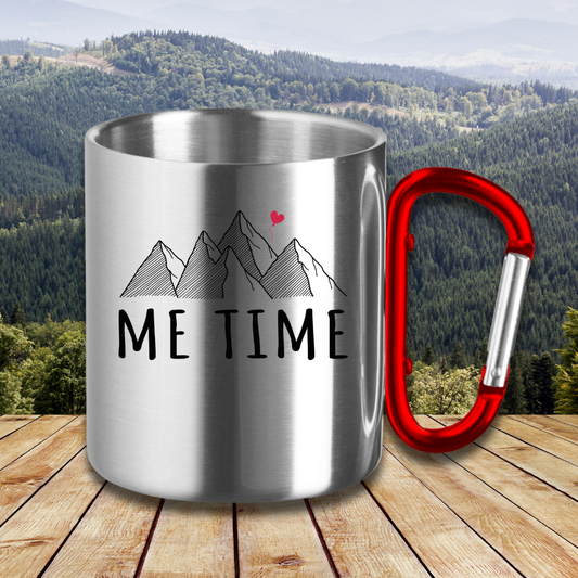 Edelstahltasse Me Time