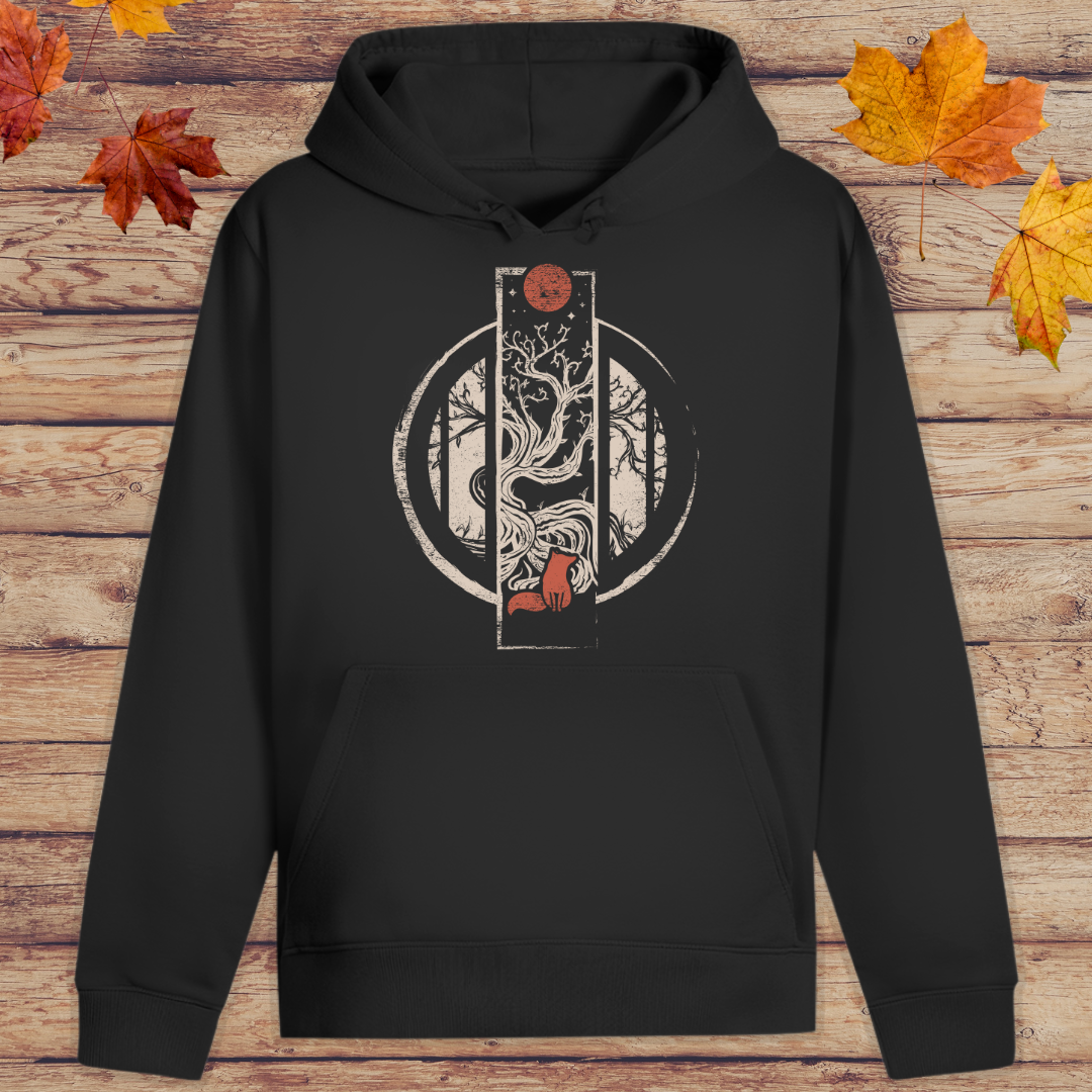 Hoodie Unisex Fuchs Baum