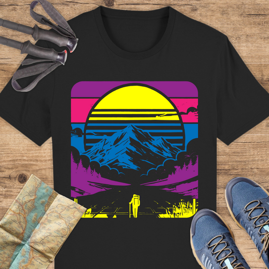 Unisex Bio T-Shirt Vintage Berge