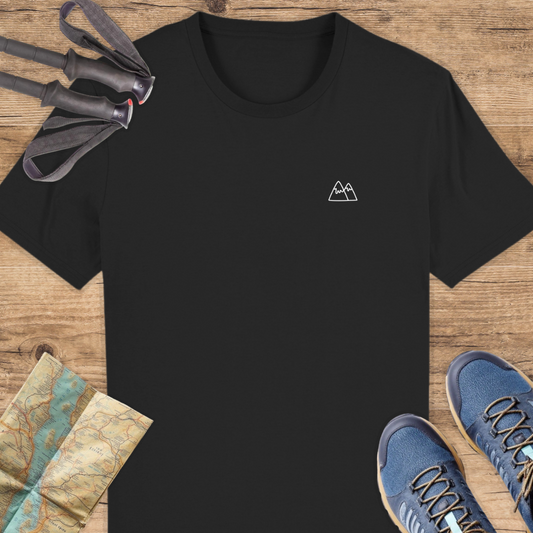 Unisex Bio T-Shirt Minimalistische Berge