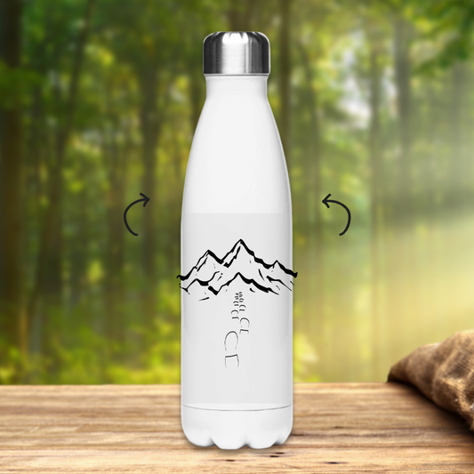 Edelstahl-Thermoflasche Spuren Berge