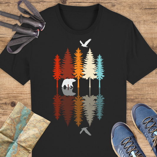 Unisex Bio T-Shirt Vintage Wald