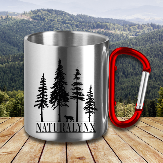 Edelstahltasse Naturalynx