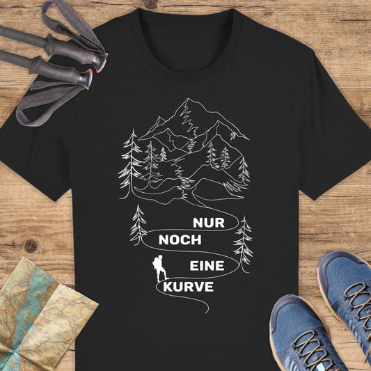 Unisex Bio T-Shirt Nur noch eine Kurve