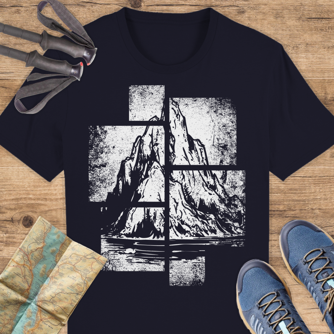 Unisex Bio T-Shirt Vintage Berg