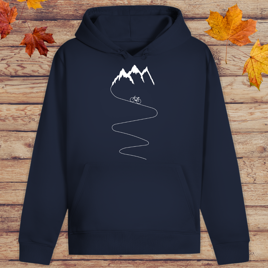 Hoodie Unisex Bike Berge