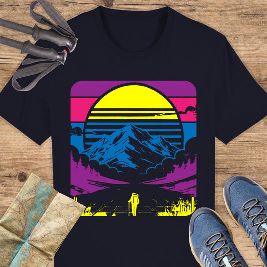 Unisex Bio T-Shirt Vintage Berge