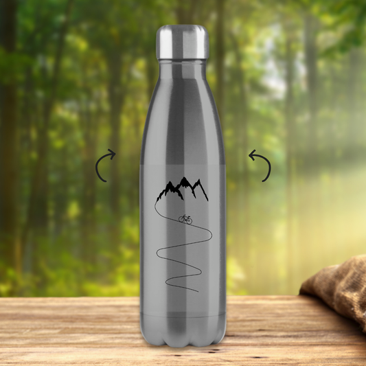 Edelstahl-Thermoflasche Bike Berge