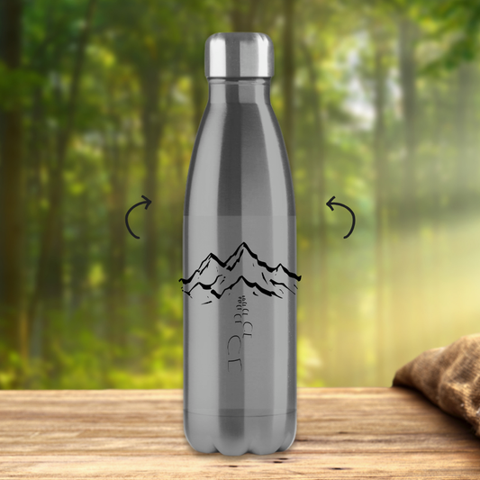 Edelstahl-Thermoflasche Spuren Berge