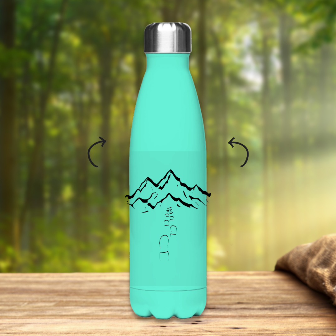 Edelstahl-Thermoflasche Spuren Berge
