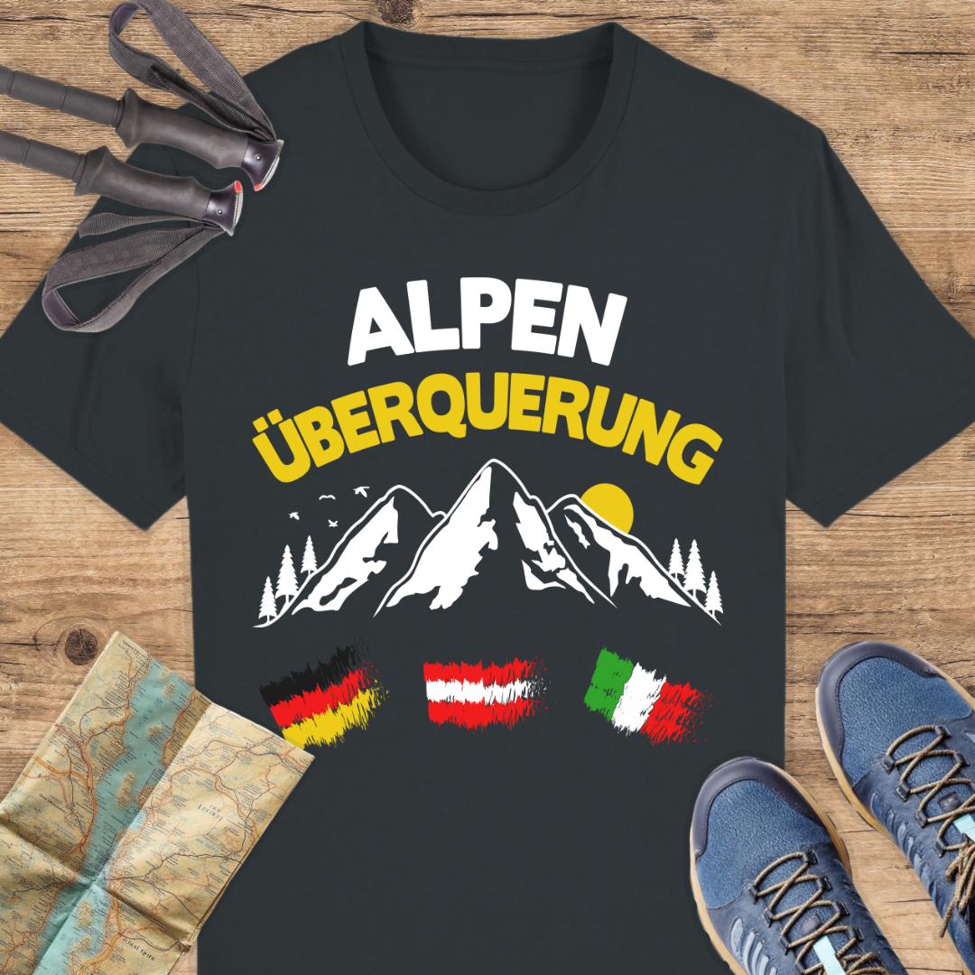 Unisex Bio T-Shirt Alpenüberquerung