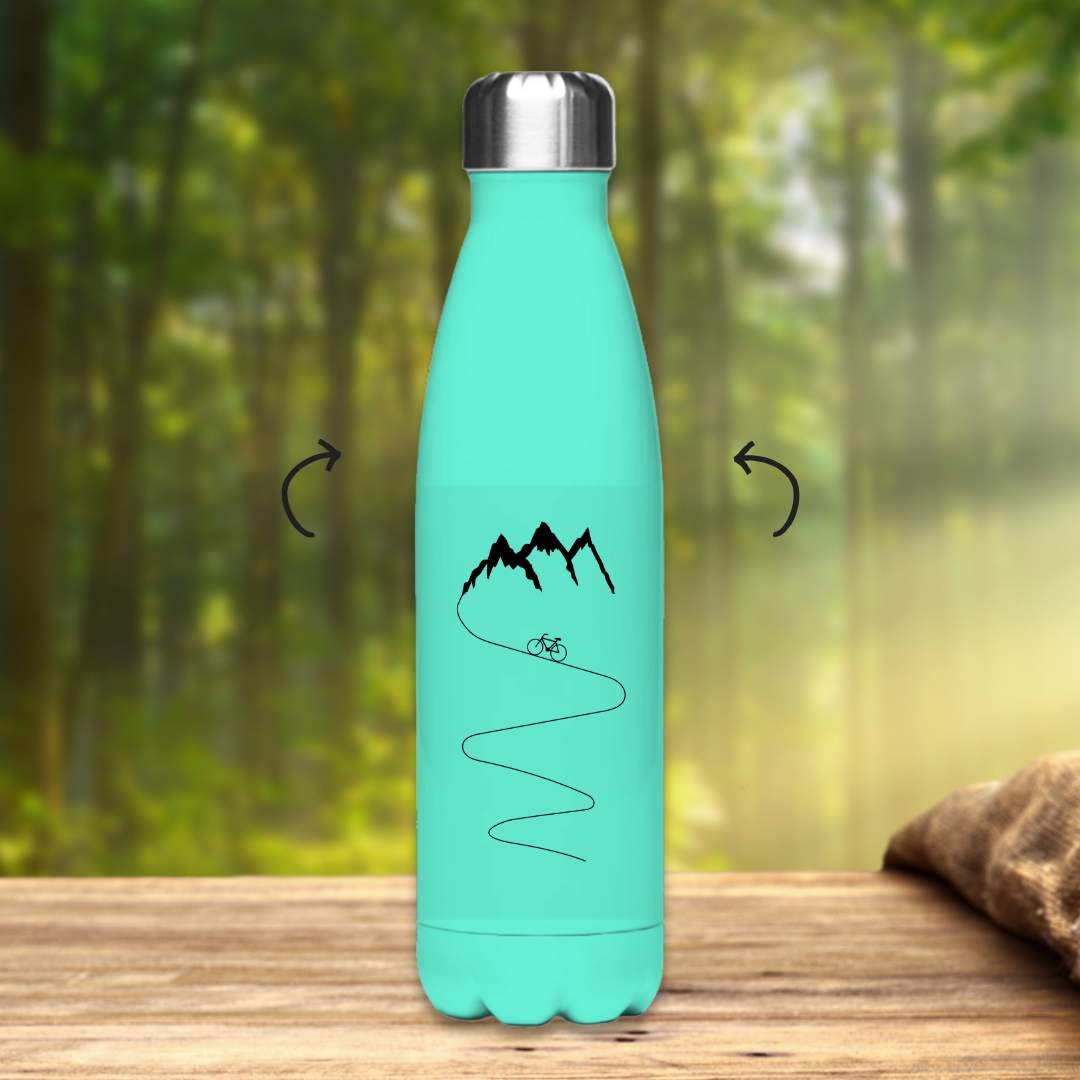 Edelstahl-Thermoflasche Bike Berge