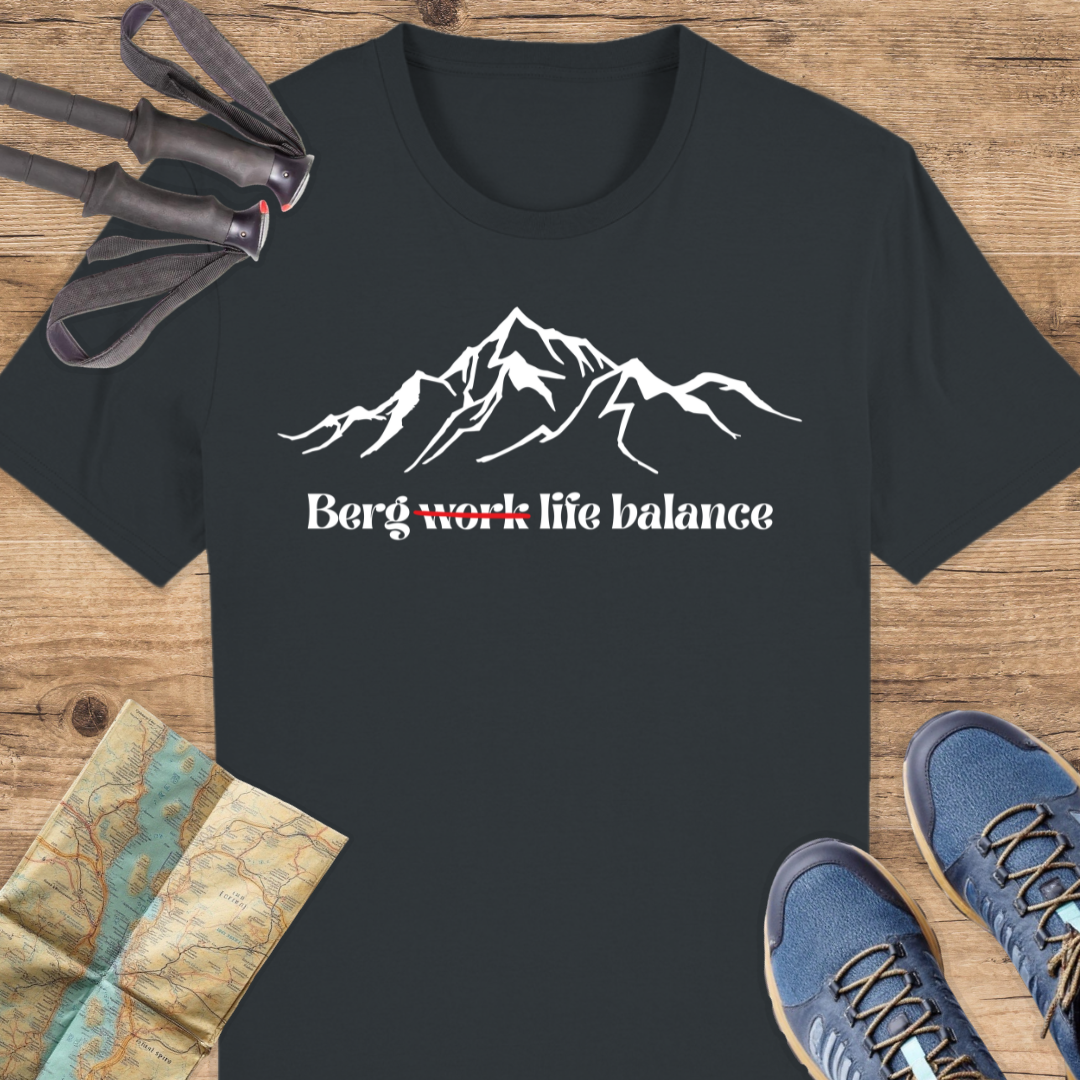 Unisex Bio T-Shirt Berg life balance