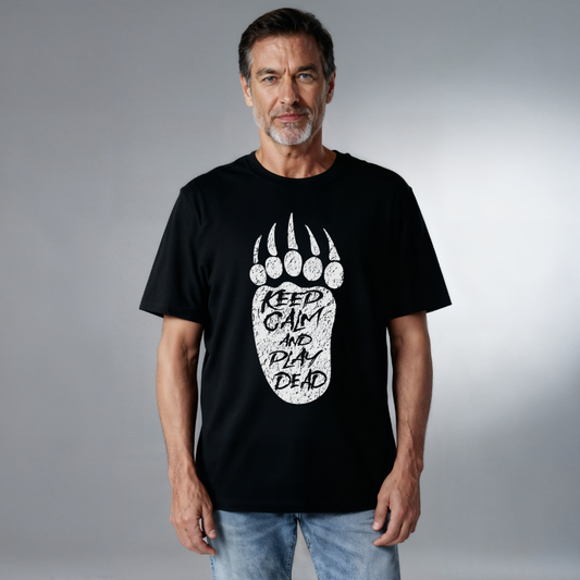 Unisex Bio T-Shirt Keep calm and play dead