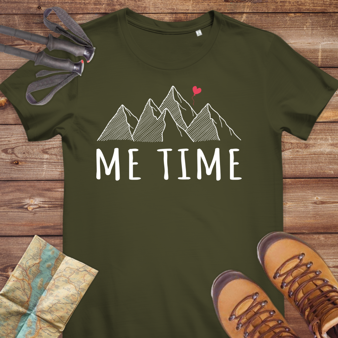 Damen Medium Fit Bio T-Shirt Me Time