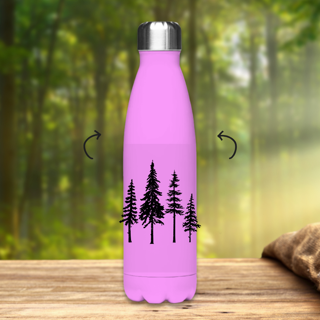 Edelstahl-Thermoflasche Bäume