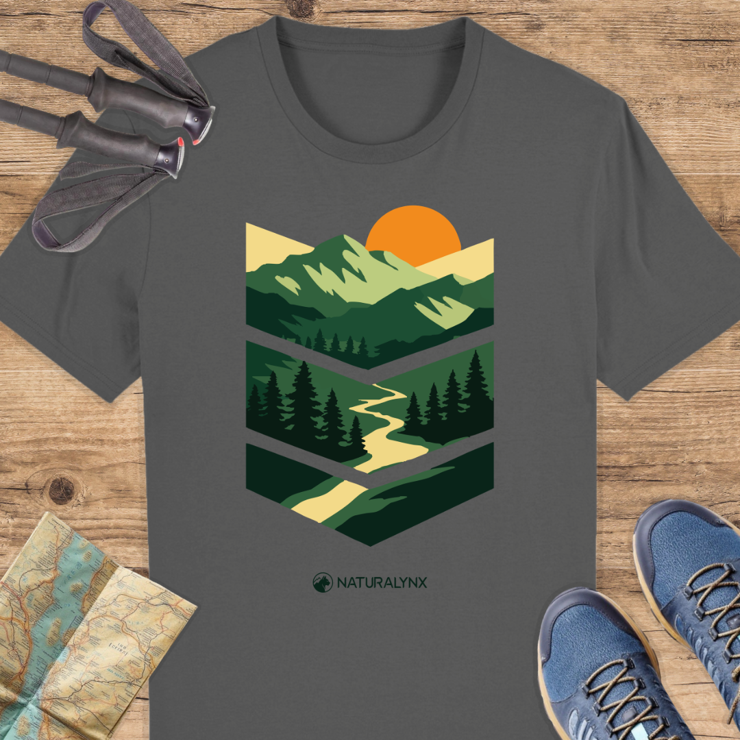 Unisex Bio T-Shirt Vintage Berge