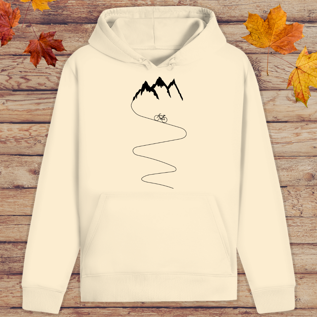 Hoodie Unisex Bike Berge
