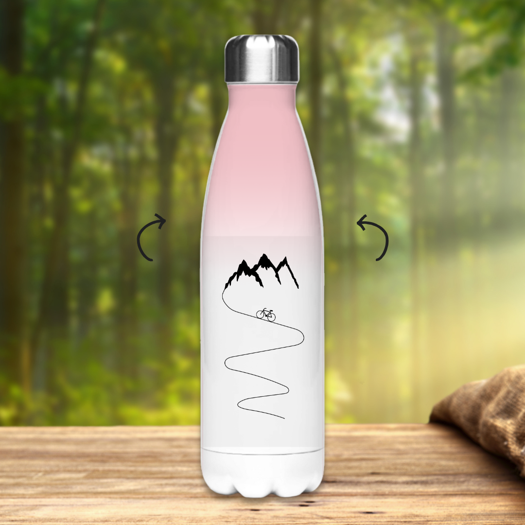 Edelstahl-Thermoflasche Bike Berge