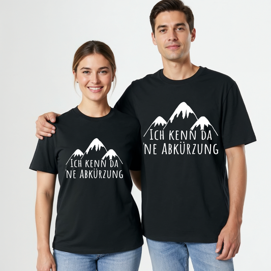 Unisex Bio T-Shirt Ich kenn da ne Abkürzung