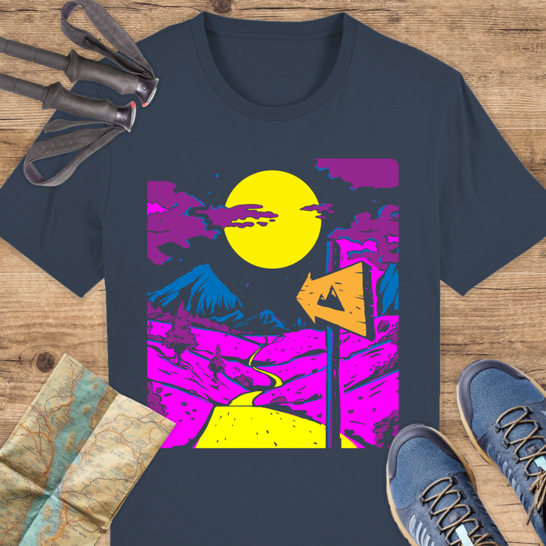 Unisex Bio T-Shirt Vintage Berge