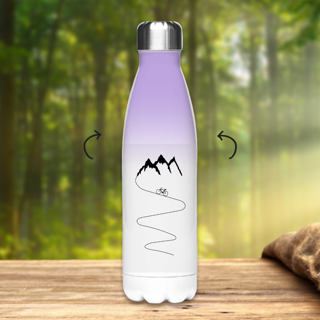 Edelstahl-Thermoflasche Bike Berge