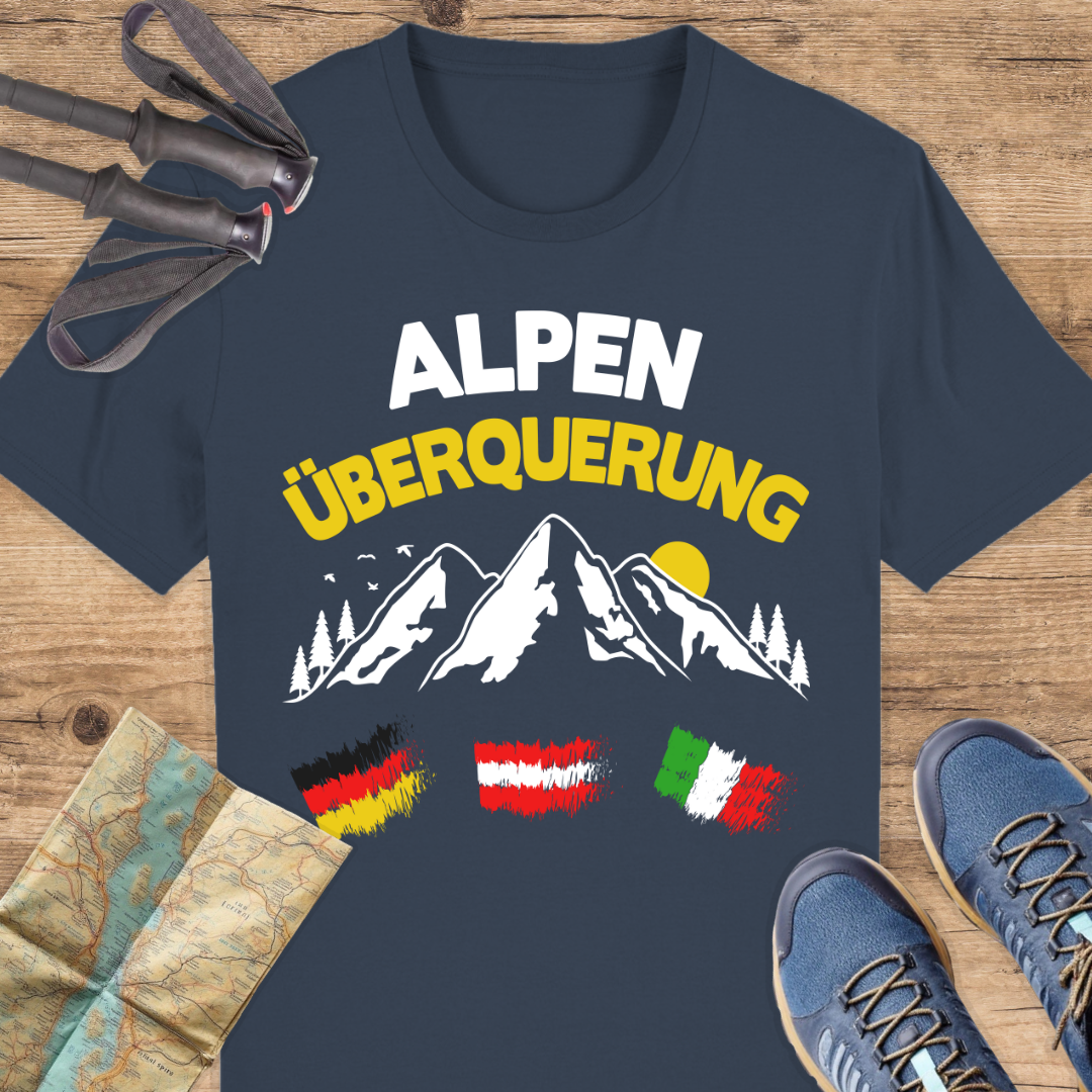 Unisex Bio T-Shirt Alpenüberquerung