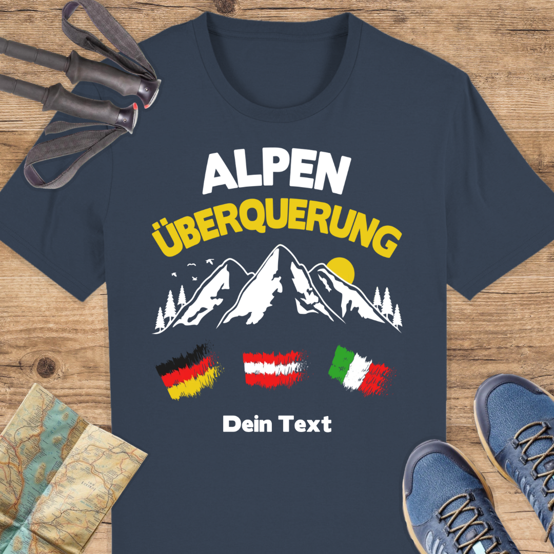 Unisex Bio T-Shirt Alpenüberquerung