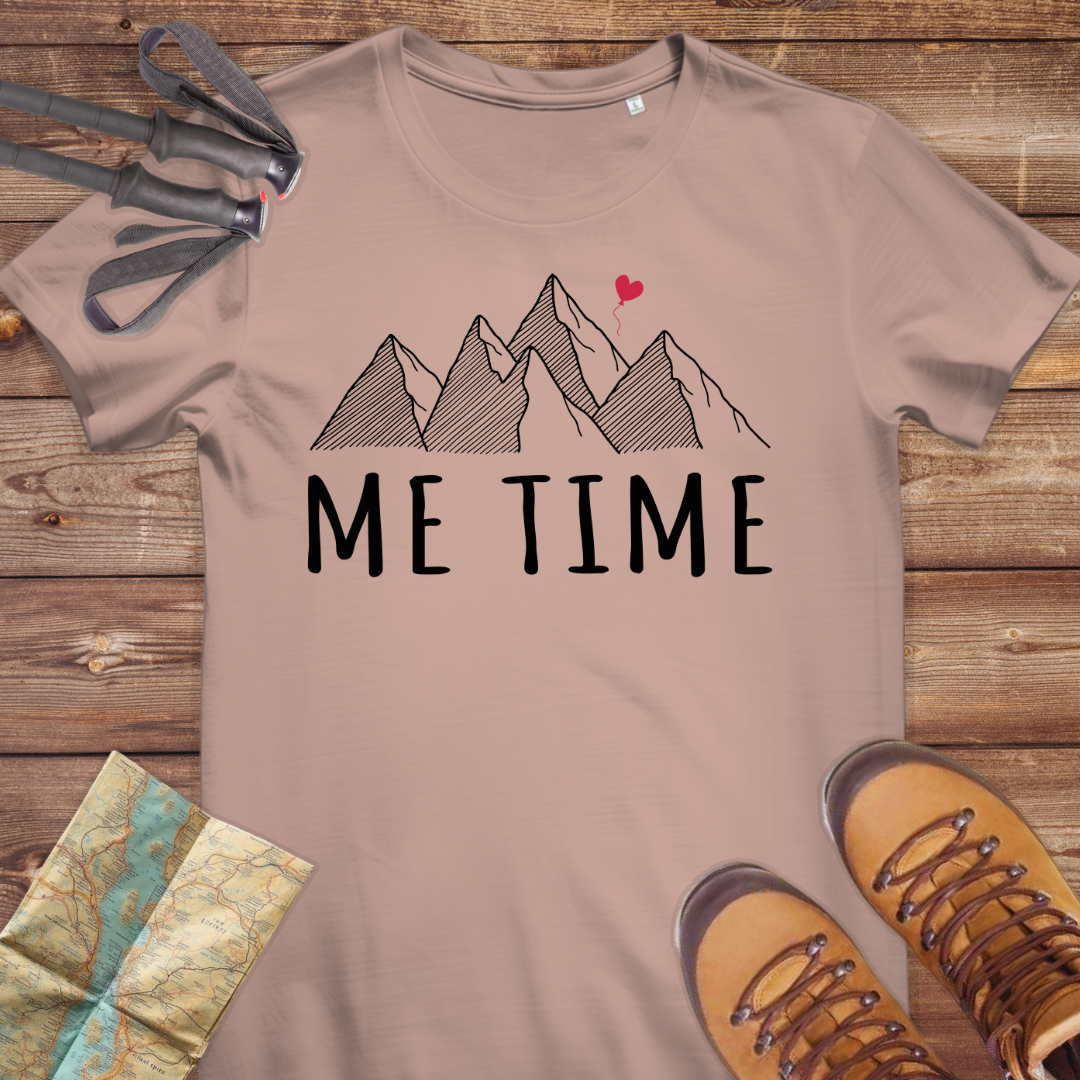 Damen Medium Fit Bio T-Shirt Me Time