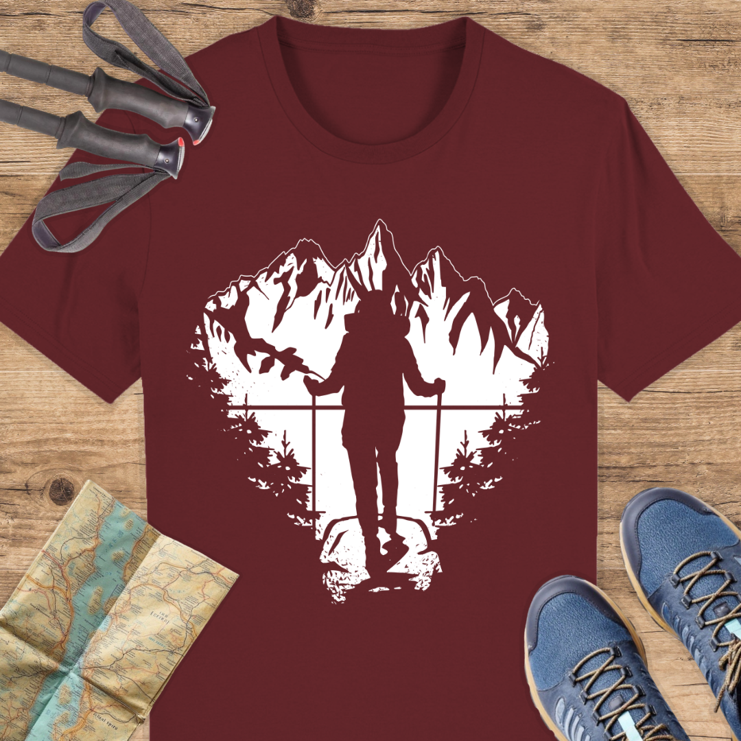 Unisex Bio T-Shirt Wandern