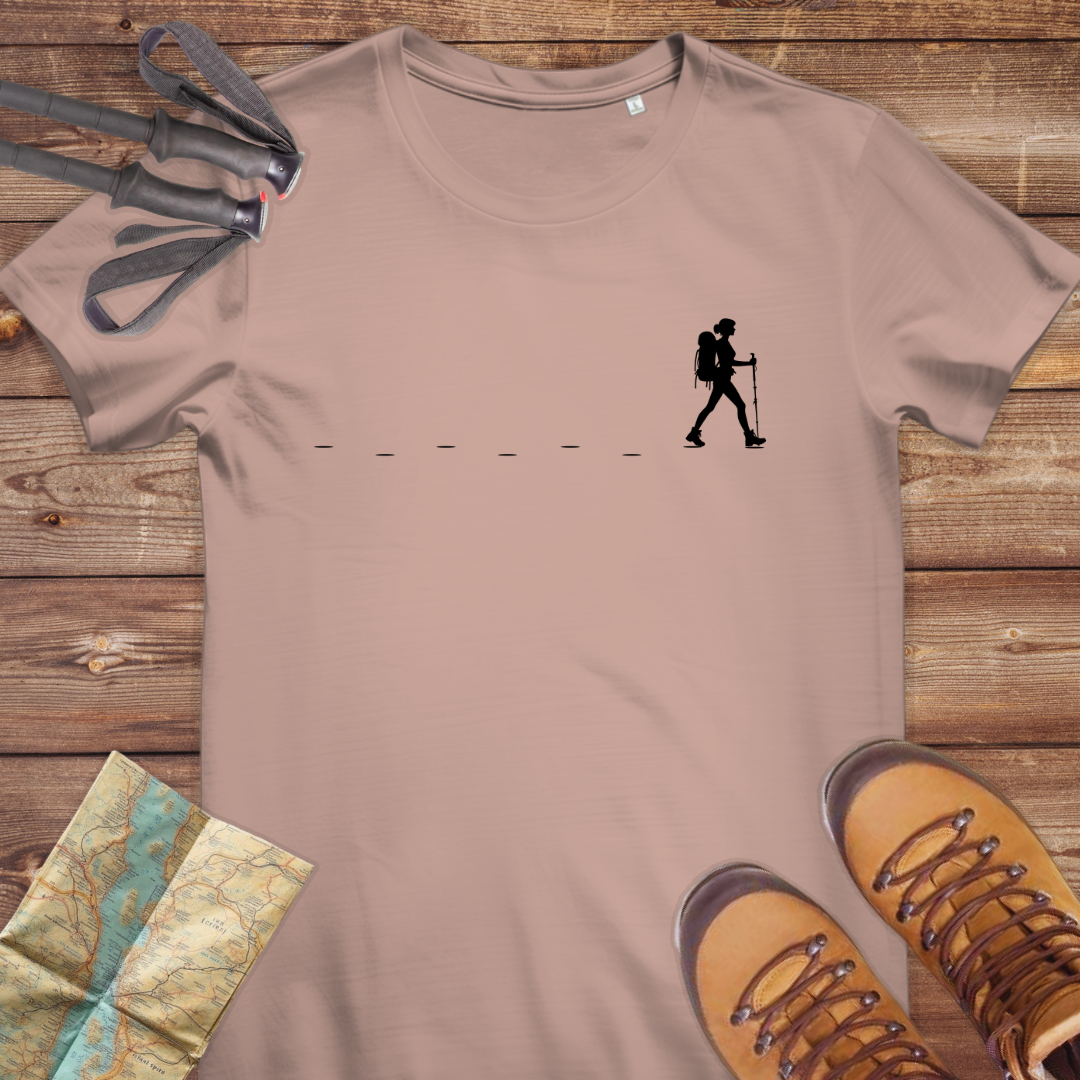 Damen Medium Fit Bio T-Shirt Wanderin