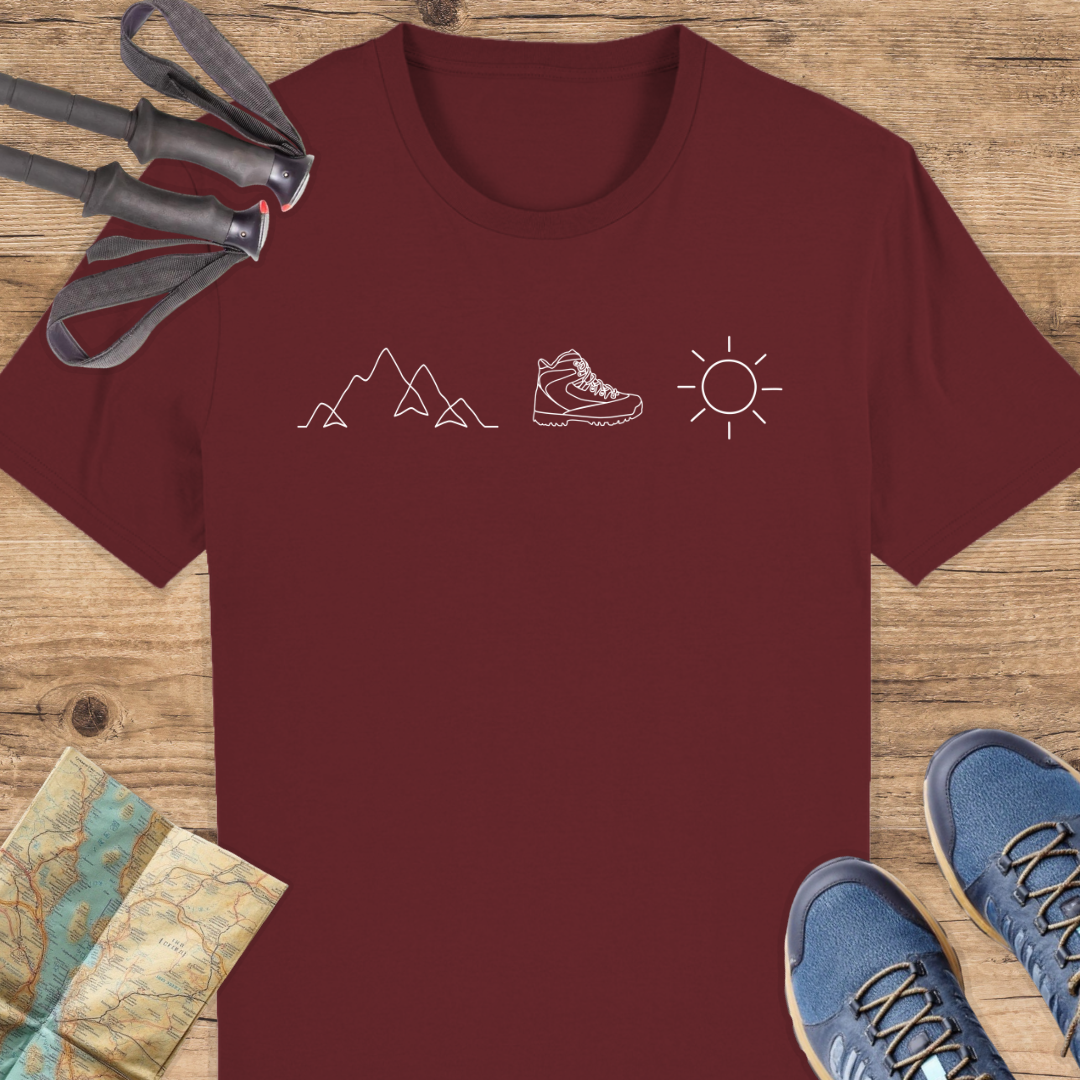 Unisex Bio T-Shirt Wander Symbole