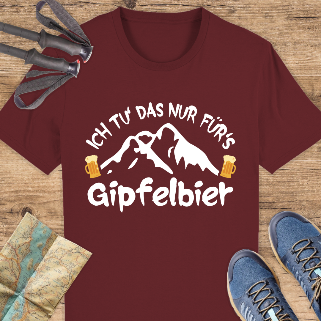 Unisex Bio T-Shirt Gipfelbier