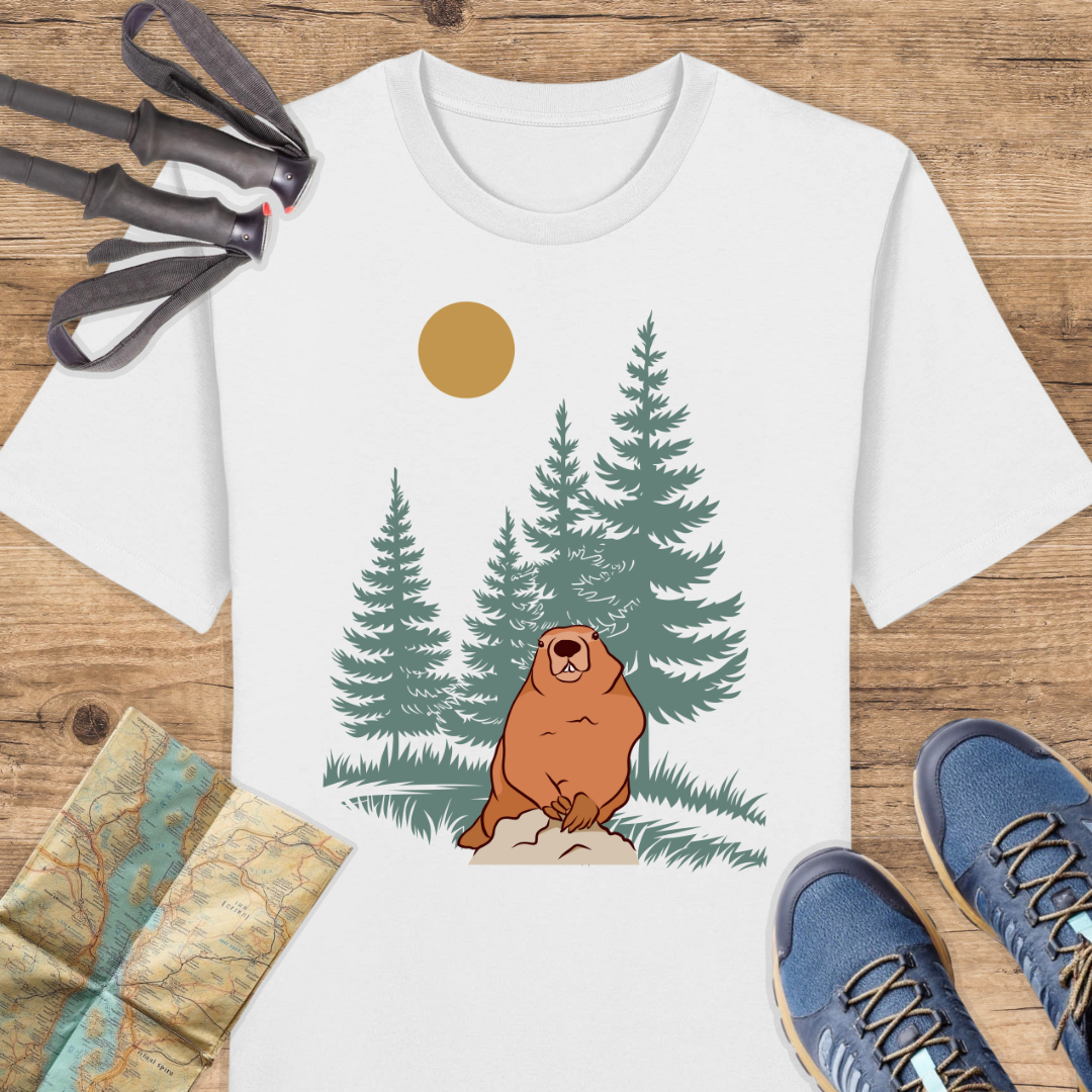 Unisex Bio T-Shirt Murmeltier