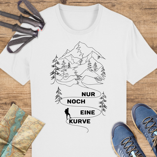 Unisex Bio T-Shirt Nur noch eine Kurve