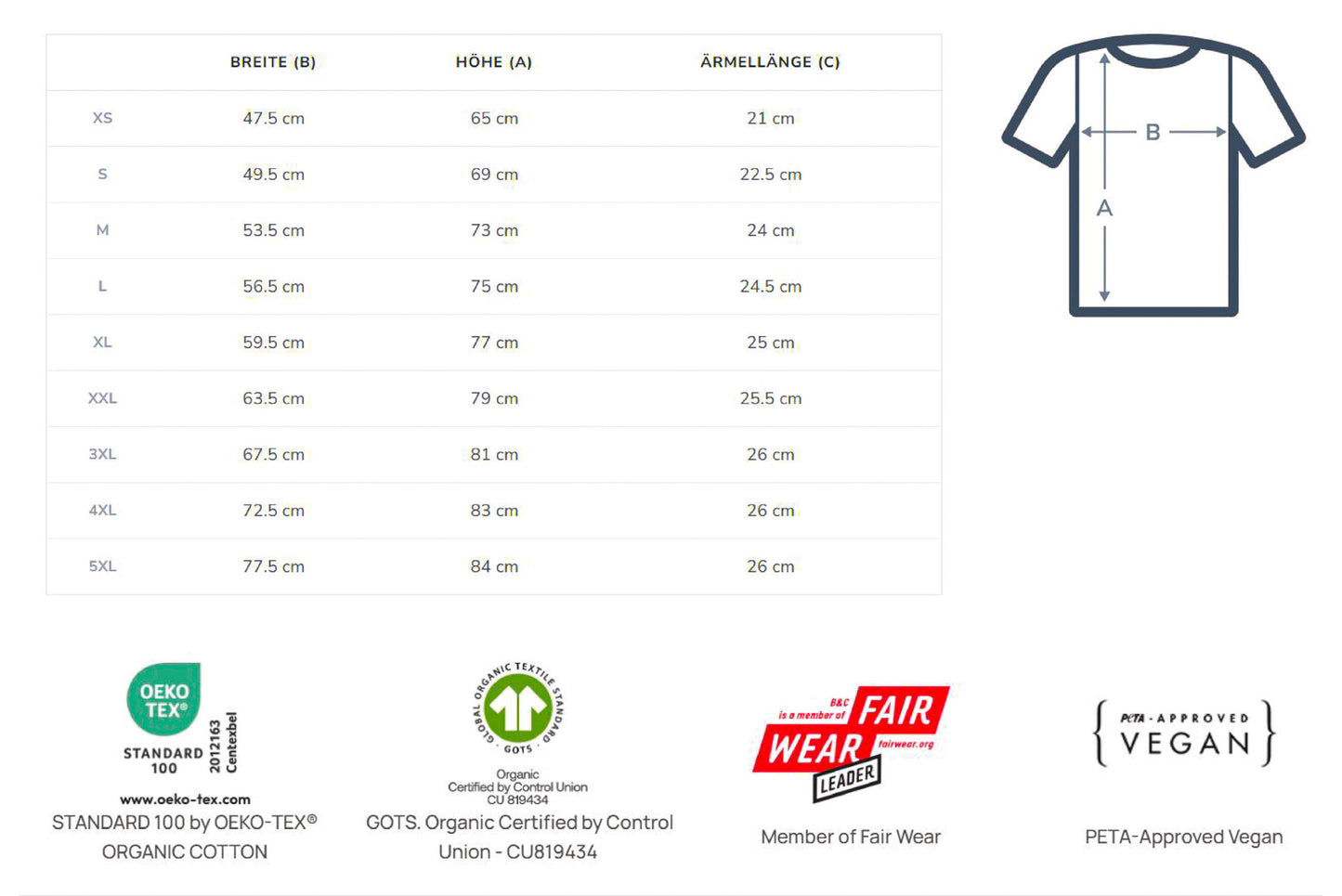Unisex Bio T-Shirt Alpenüberquerung