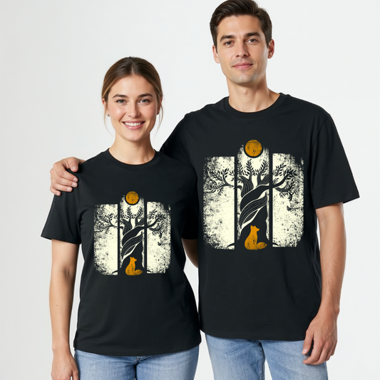 Unisex Bio T-Shirt Fuchs Baum