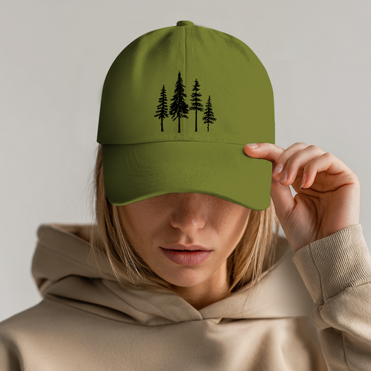Bio Baseball Cap – Bäume