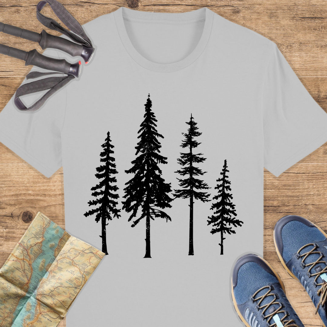 Unisex Bio T-Shirt T-Shirt Bäume