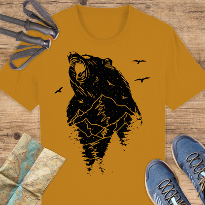Unisex Bio T-Shirt Bär Berge