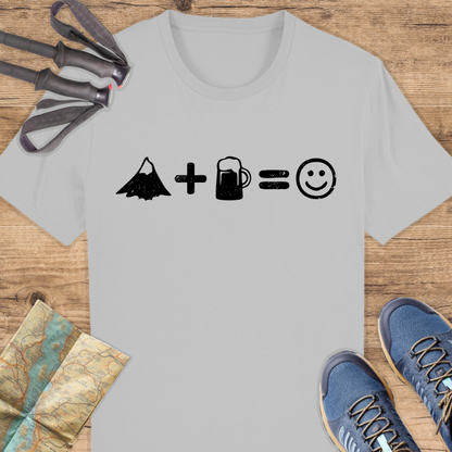 Unisex Bio T-Shirt Berge und Bier