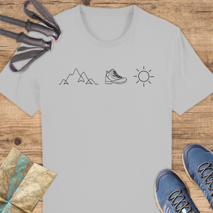 Unisex Bio T-Shirt Wander Symbole