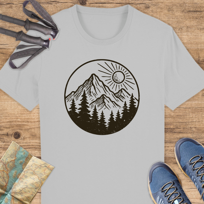 Unisex Bio T-Shirt Vintage Berge